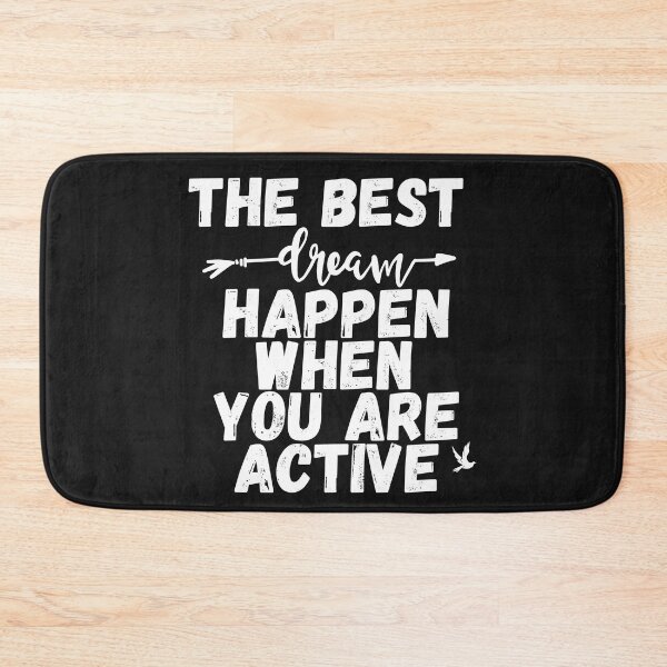 Item preview, The Best Dream Happen When You Are Active T-Shirt designed and sold by Yuki4art.