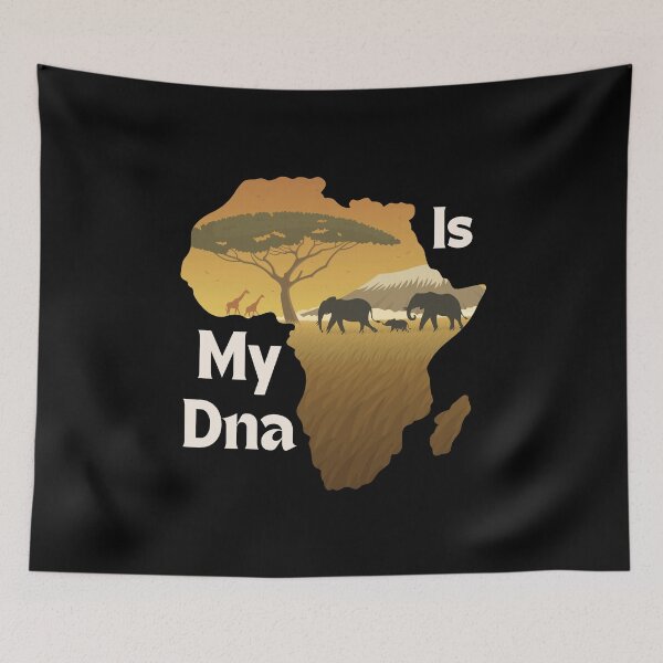 Item preview,  Africa is my DNA - Black History People  designed and sold by ExcitedMood.
