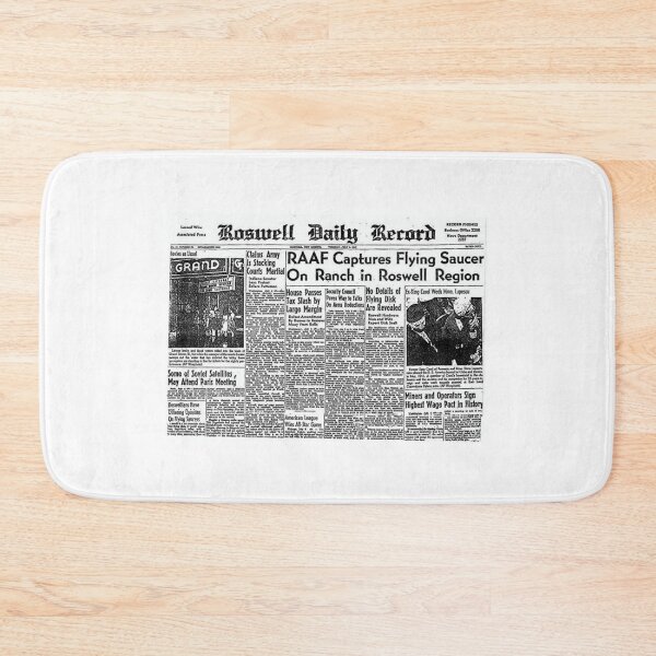 Item preview, Roswell UFO Crash news - July 8,1947 designed and sold by TeaMugPhrases.