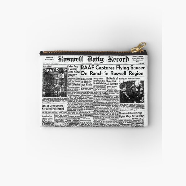 Item preview, Roswell UFO Crash news - July 8,1947 designed and sold by TeaMugPhrases.