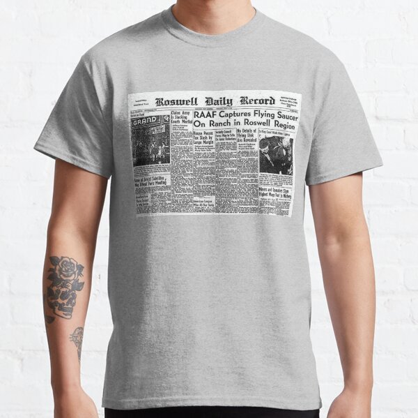 Item preview, Roswell UFO Crash news - July 8,1947 designed and sold by TeaMugPhrases.