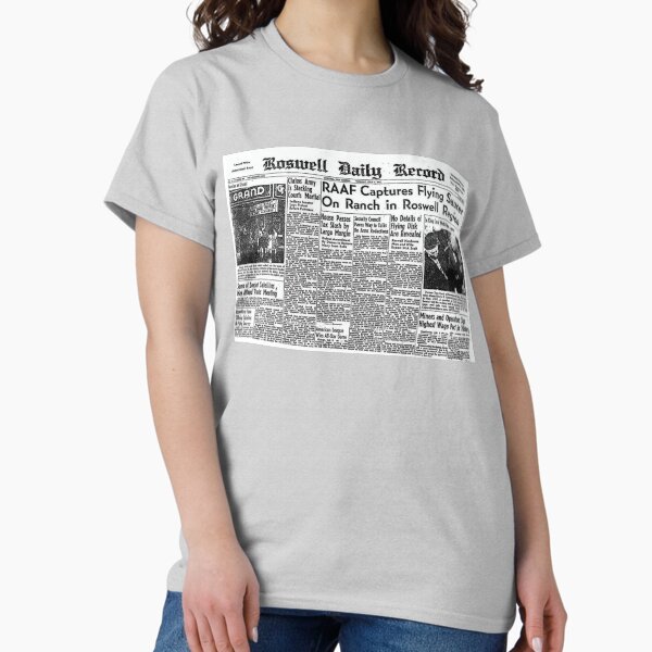 Item preview, Roswell UFO Crash news - July 8,1947 designed and sold by TeaMugPhrases.