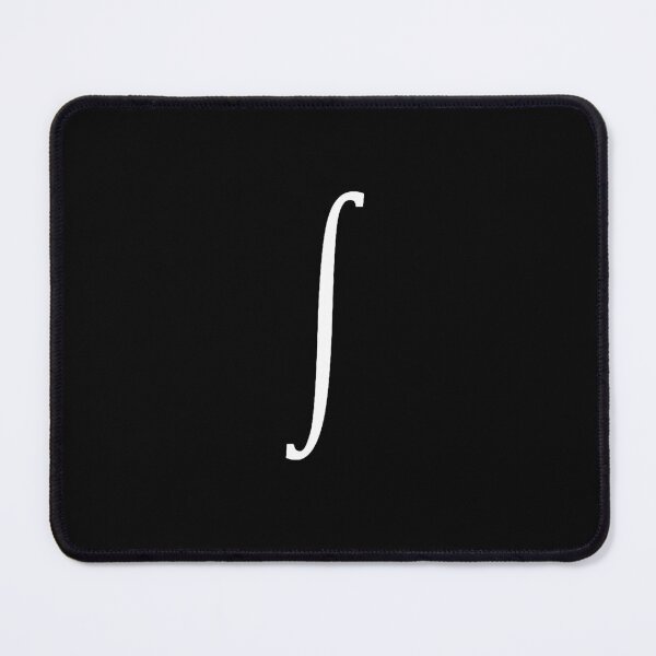 Item preview, integral symbol in mathematics dark version designed and sold by NoetherSym.