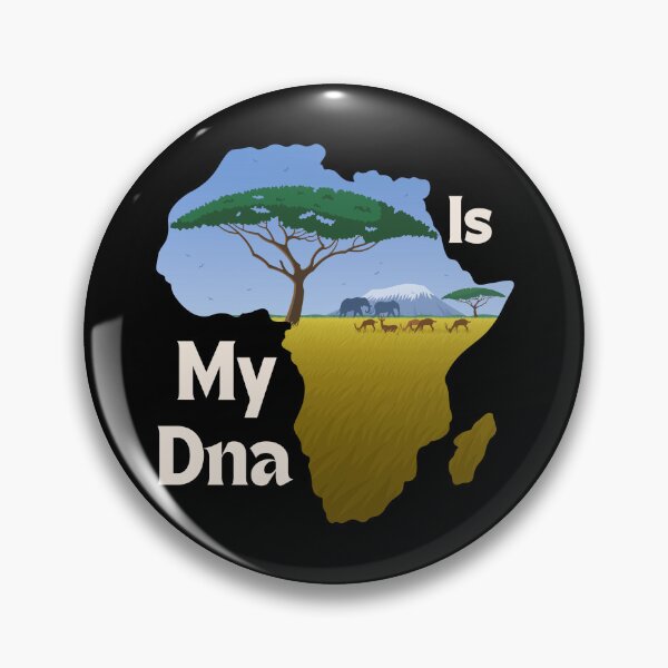 Item preview, Africa is my DNA - Black History People  designed and sold by ExcitedMood.
