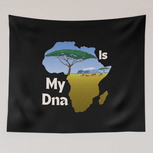 Item preview, Africa is my DNA - Black History People  designed and sold by ExcitedMood.