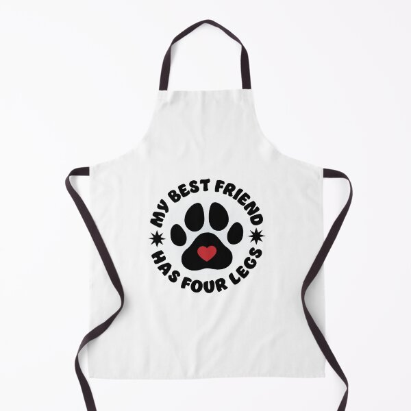 Item preview, My best friend has four legs pet love design designed and sold by Ideallity.