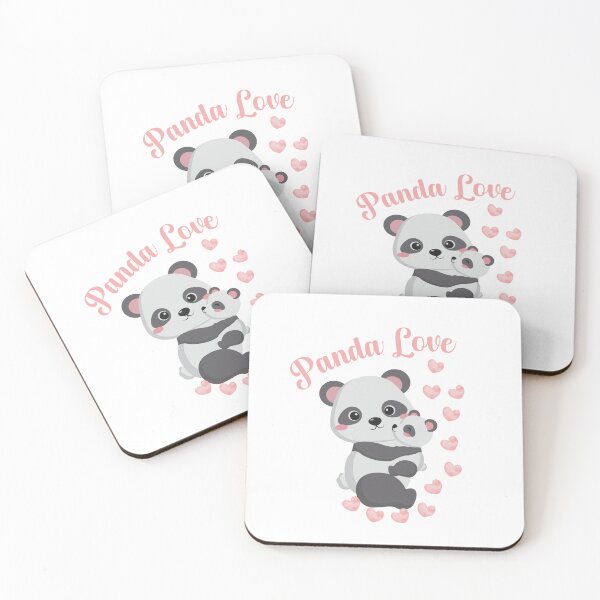 Item preview, Panda Love Mama Baby Pandas  designed and sold by HappyLifeCreate.