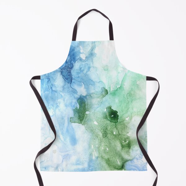 Item preview, Green and blue colourful abstract designed and sold by Yulia mozes.