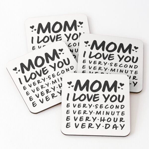 Item preview, Mom I Love You Every Second Every Minute Every Hour Every Day designed and sold by SidhuKeet1.