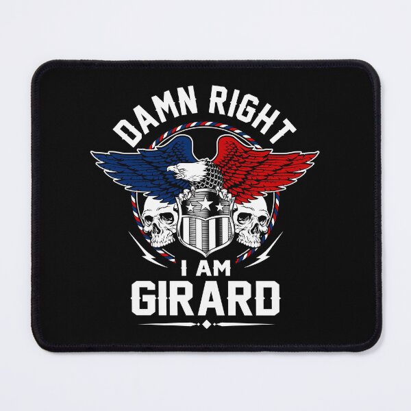 Item preview, Girard Name T Shirt - Damn Right I Am Girard Gift Item Tee designed and sold by celiagomez456.