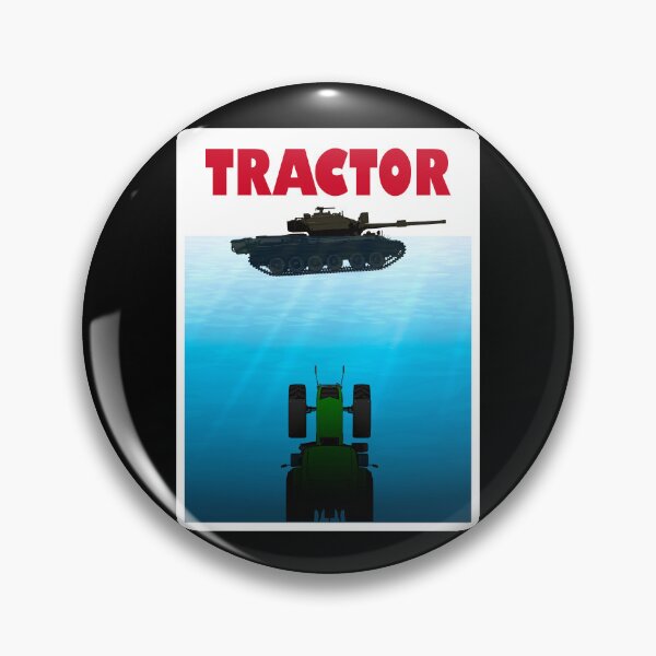Item preview, tractor against tank designed and sold by T-paw.