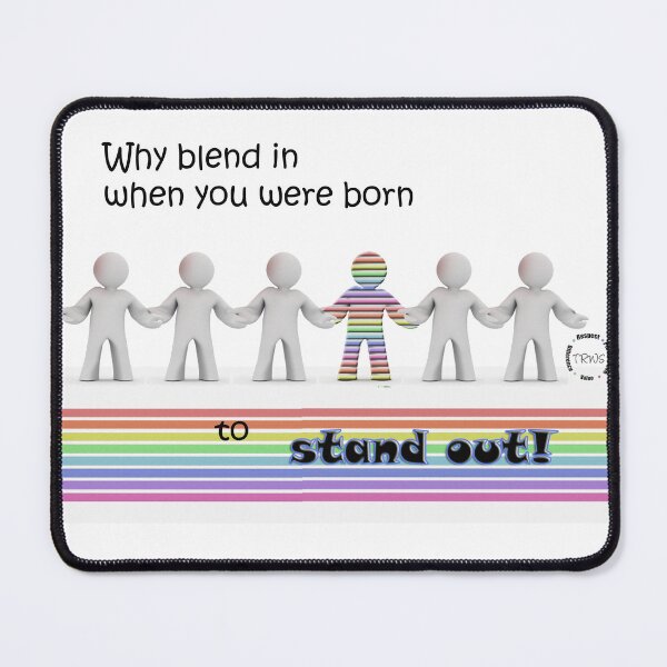 Item preview, Why Blend In? designed and sold by TRWS.
