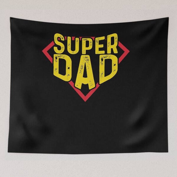 Item preview, Super Dad Papa Father's Day designed and sold by tjred01.