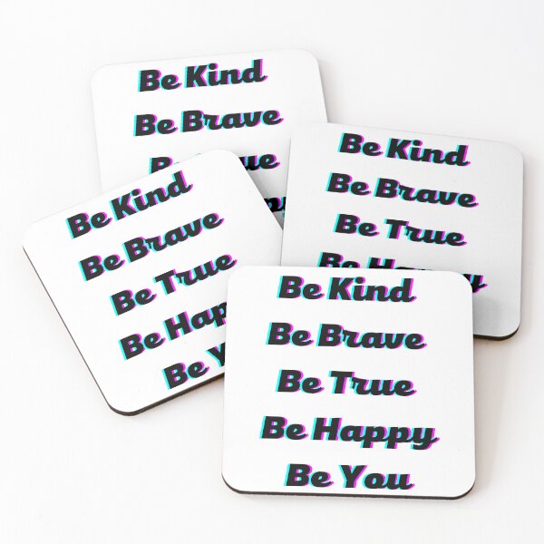 Item preview, Be Kind Be Brave Be True Be Happy Be You Essential designed and sold by Designseller1.