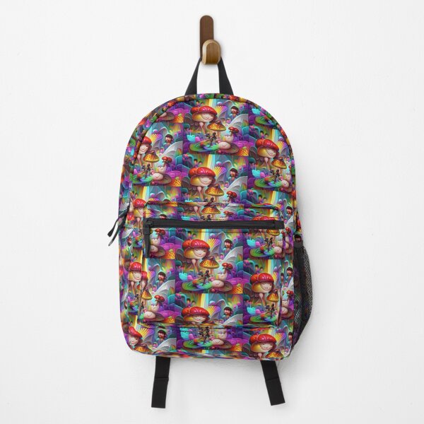 Item preview, Mushrooms and Fairies -- Adventure Cartoony Bright Colorful designed and sold by glitchman2.