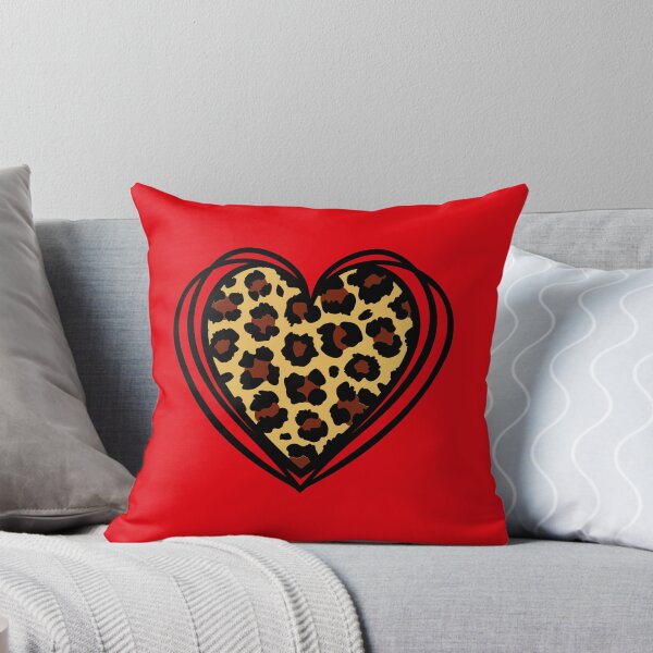 Item preview, Leopard Print Hearts designed and sold by Lylabean22.