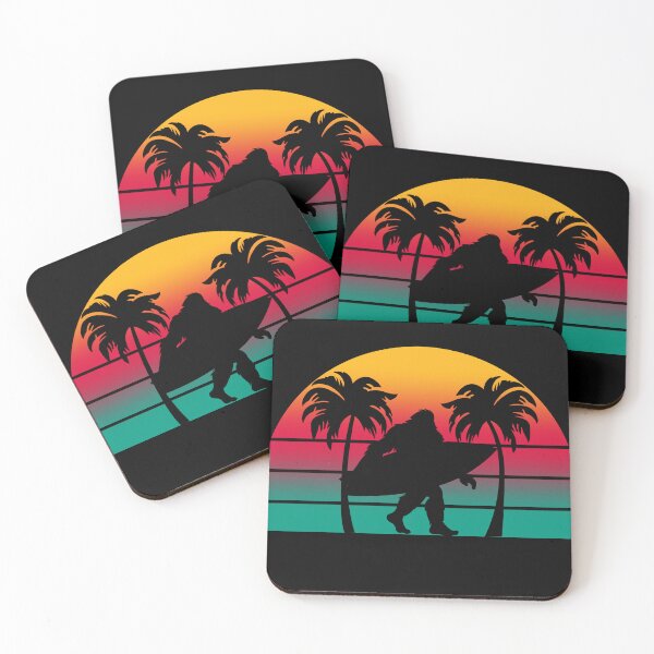 Item preview, Surfing Bigfoot, Summer Bigfoot designed and sold by mamahellfire31.