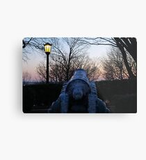 Tufts University Cannon Metal Print