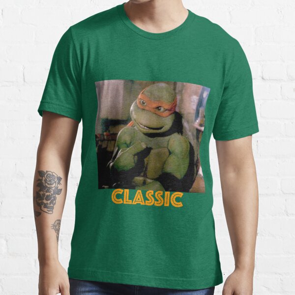 Teenage Mutant Ninja Turtles Homage Michaelangelo Tri-Blend T