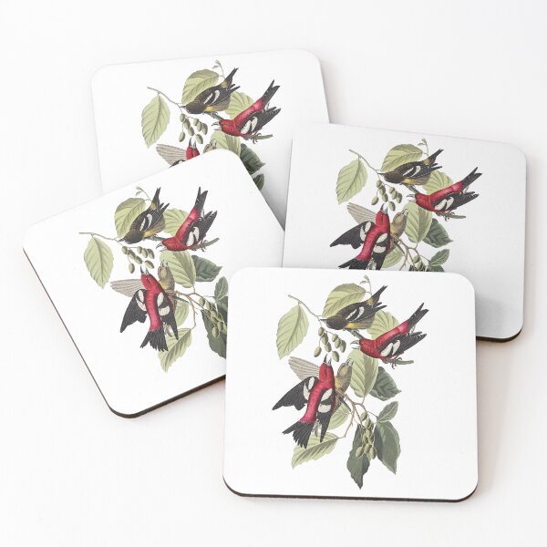 Item preview,   Beautiful Birds Feeding In The Bushes On A Cool - designed and sold by TJays.