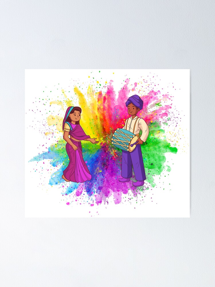 Trendy Holi designs, Holi Day, happy Holi, festival of colours, holi ke  rang dil ke sang
