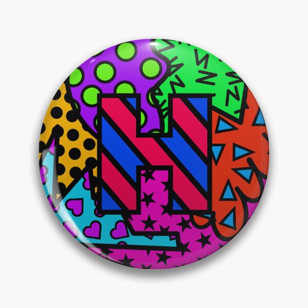 Item preview, Alphabet Series - Letter H - Bright and Bold Initial Letters designed and sold by Jocelyn Sperduto Art.
