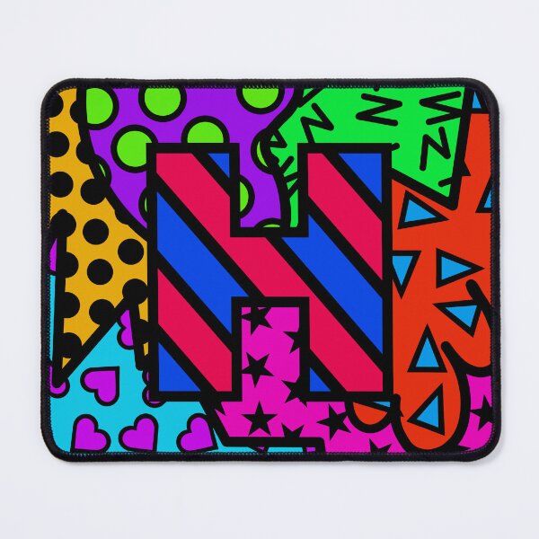 Item preview, Alphabet Series - Letter H - Bright and Bold Initial Letters designed and sold by Jocelyn Sperduto Art.