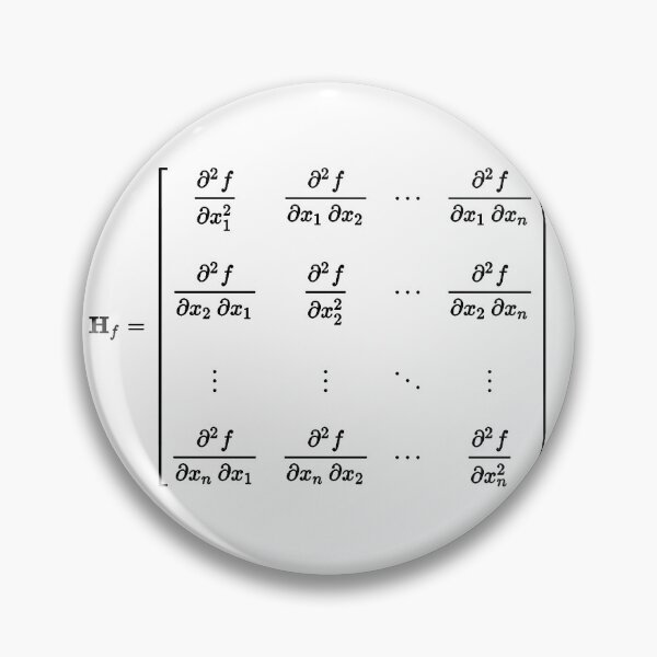 Item preview, Hessian matrix, important tool of differential calculus designed and sold by NoetherSym.