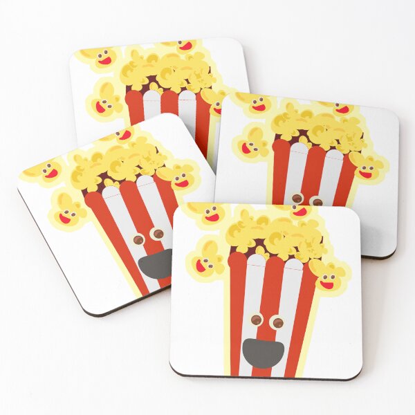 Item preview, Popcorn Cartoon Fresh Illustrated Pattern Art designed and sold by mytshirtfort.