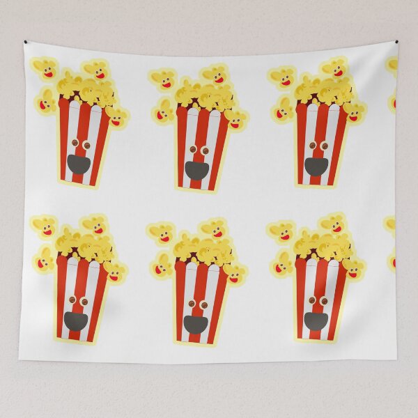 Item preview, Popcorn Cartoon Fresh Illustrated Pattern Art designed and sold by mytshirtfort.