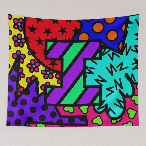 Item preview, Alphabet Series - Letter I - Bright and Bold Initial Letters designed and sold by Jocelyn Sperduto Art.