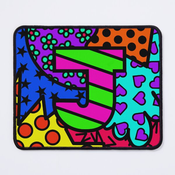 Item preview, Alphabet Series - Letter J - Bright and Bold Initial Letters designed and sold by Jocelyn Sperduto Art.
