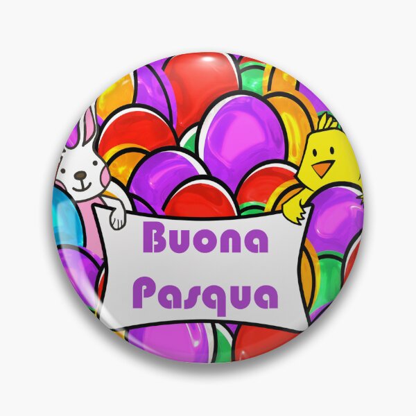 Item preview, Buona Pasqua Italian Easter Bunny and Chick designed and sold by ShoaffBallanger.