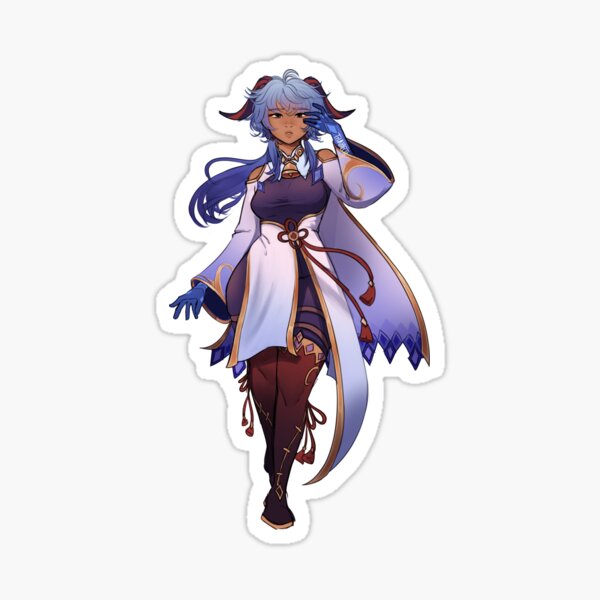 Item preview, Ganyu (Redesign) designed and sold by Maya Dewees Stone.