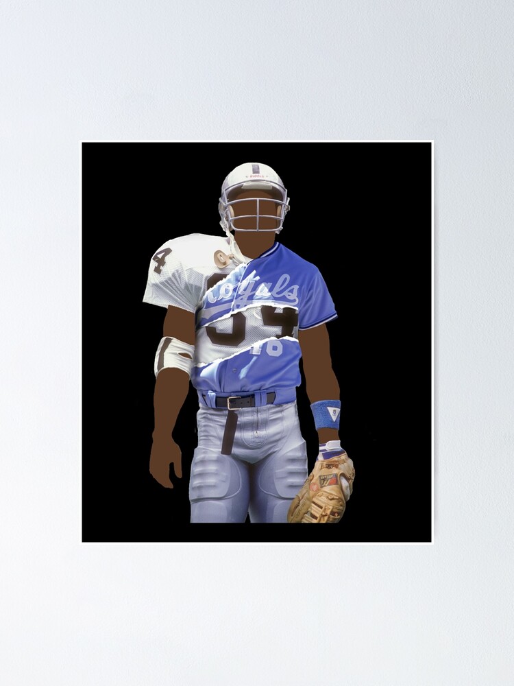 Bo Jackson Art Print - Two Sport Dominance Poster for Sale by  TheSportsPage