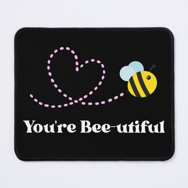 Item preview, You're Bee-utiful bee pun designed and sold by ray-designs-.