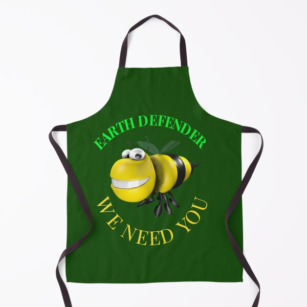 Item preview, Earth Defender Says We Need To Save & Protect All Bees. designed and sold by walkingrock.