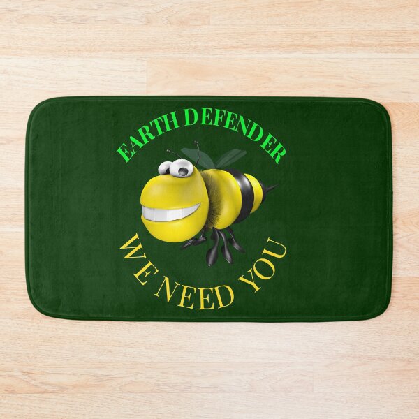 Item preview, Earth Defender Says We Need To Save & Protect All Bees.   designed and sold by walkingrock.