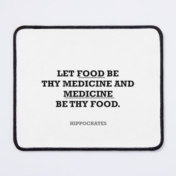 Item preview, Hippocrates - Let food be thy medicine and... designed and sold by quietcircle.