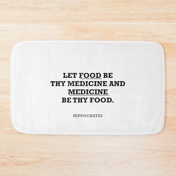 Item preview, Hippocrates - Let food be thy medicine and... designed and sold by quietcircle.