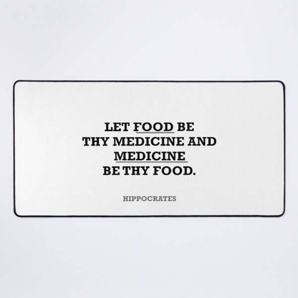 Item preview, Hippocrates - Let food be thy medicine and... designed and sold by quietcircle.