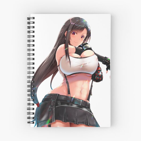 Artikelvorschau, Die sexy Tifa Lockhart Ecchi Final Fantasy 7 entworfen und verkauft von Ecchi Girls Love.