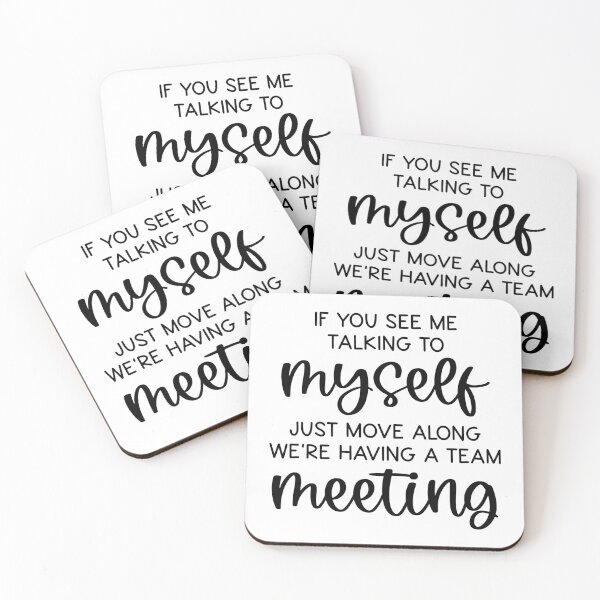 Item preview, If You See Me Talking to Myself designed and sold by TRWS.