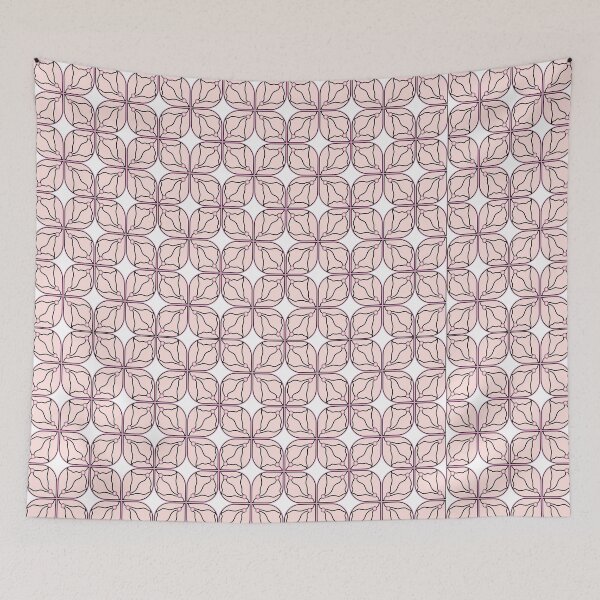 Item preview, Batik Flower Art Pattern Design designed and sold by Zareen Sayyed.