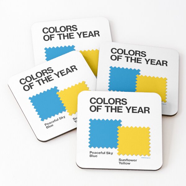 Item preview, Colors of the Year; Ukrainian Flag - all proceeds donated designed and sold by UkraineCourage.