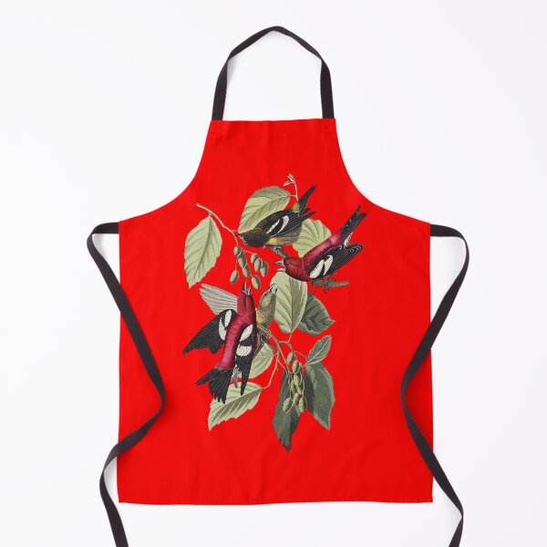 Item preview, Beautiful Birds Feeding In The Bushes On A Cool Red - designed and sold by TJays.