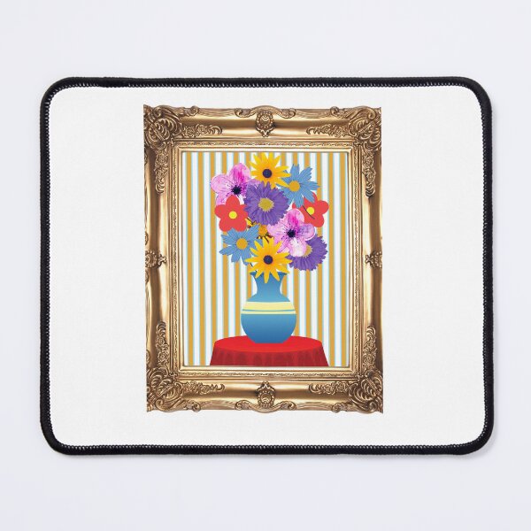 Item preview, Colorful Framed Flower Vase Design designed and sold by AMERICANCHEEZ.