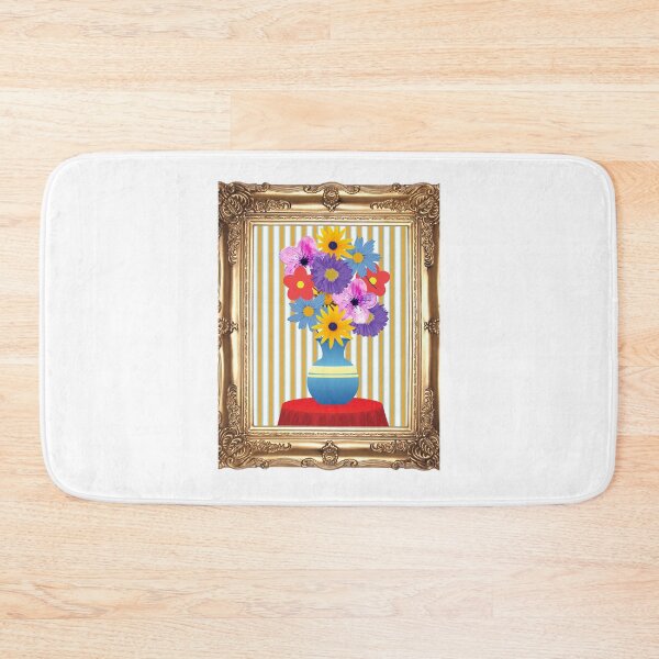 Item preview, Colorful Framed Flower Vase Design designed and sold by AMERICANCHEEZ.