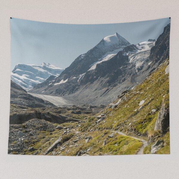 Item preview, Swiss mountain scenery with hiking trail designed and sold by StohlerPhotos.