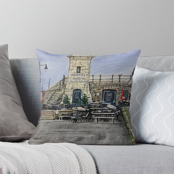 Item preview, Folkestone Harbour, Kent,  England, painting in acrylics designed and sold by shaz141.